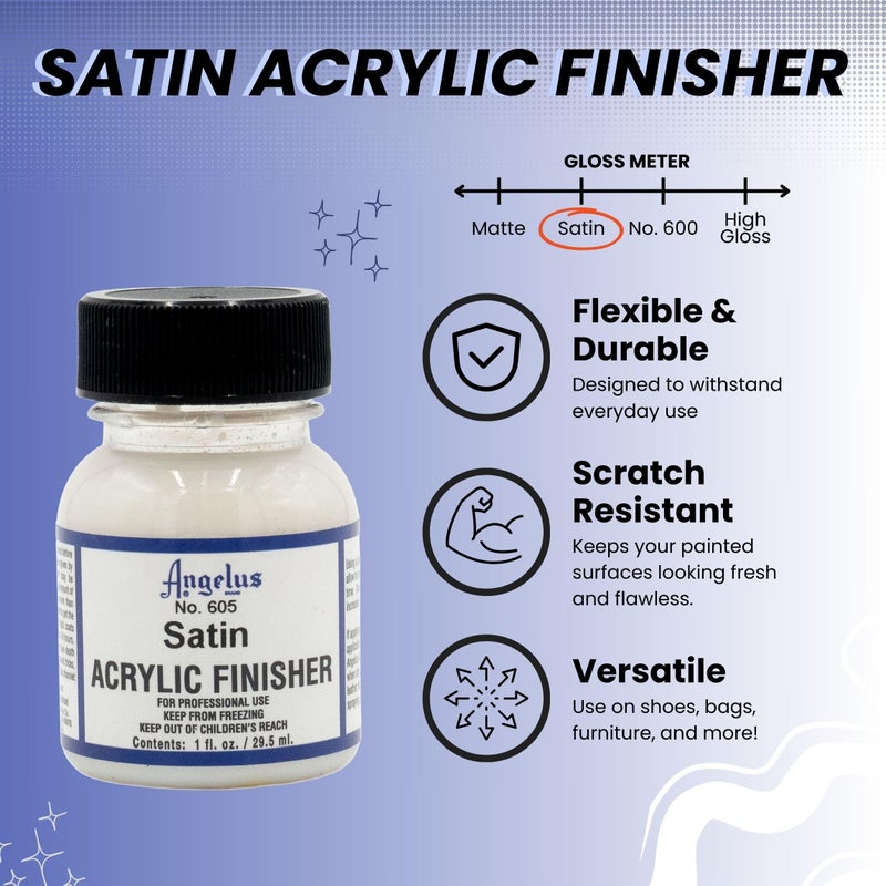 Angelus 605 Satin Finisher, 1 oz. - Image 2